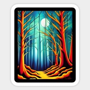 Beautiful Forest Sticker